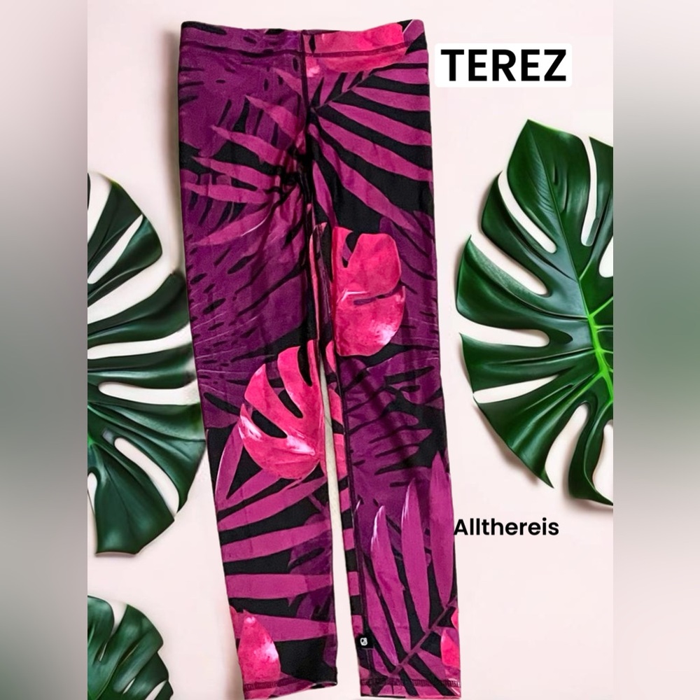 TEREZ leggings with a striking print 🌴 S - Picture 2 of 12